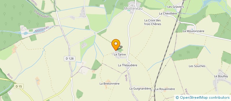 localisation de l'entreprise TOGAS HOLDING à MOTTEREAU