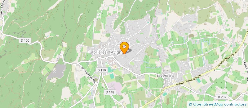 localisation de l'entreprise TOGETHER  CABRIERES-D'AVIGNON