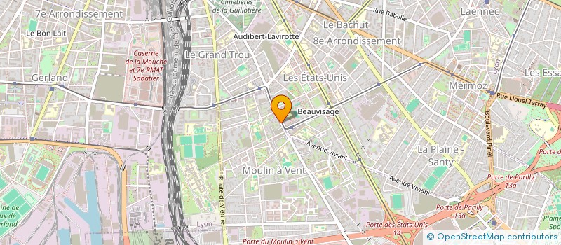 localisation de l'entreprise TOGETHER  VENISSIEUX