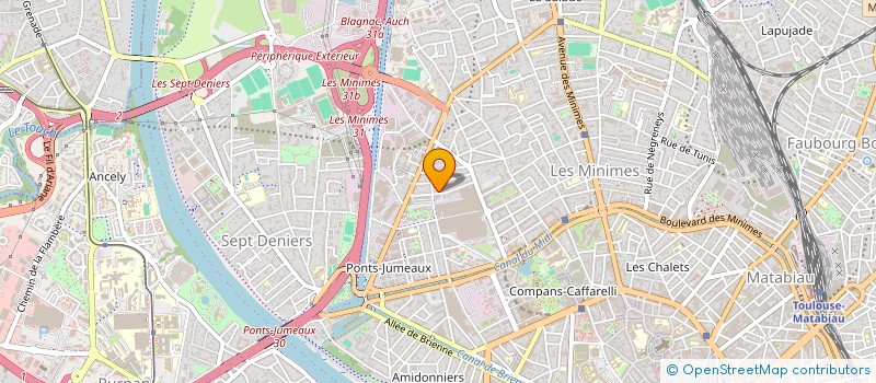 localisation de l'entreprise TOGIBEL à TOULOUSE