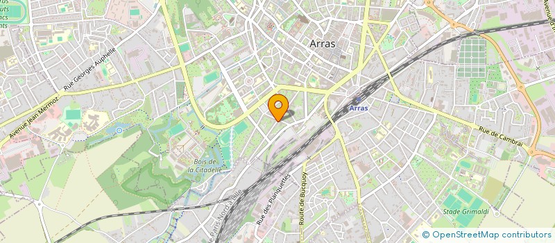 localisation de l'entreprise TOGIROL à ARRAS