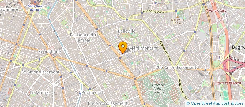 localisation de l'entreprise TOGRAPHE  PARIS