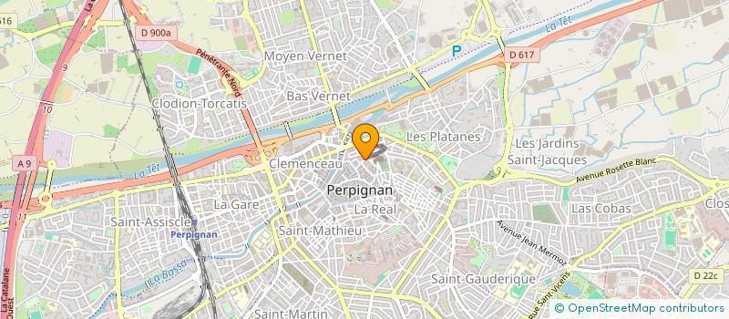 localisation de l'entreprise TOGYOZA à PERPIGNAN