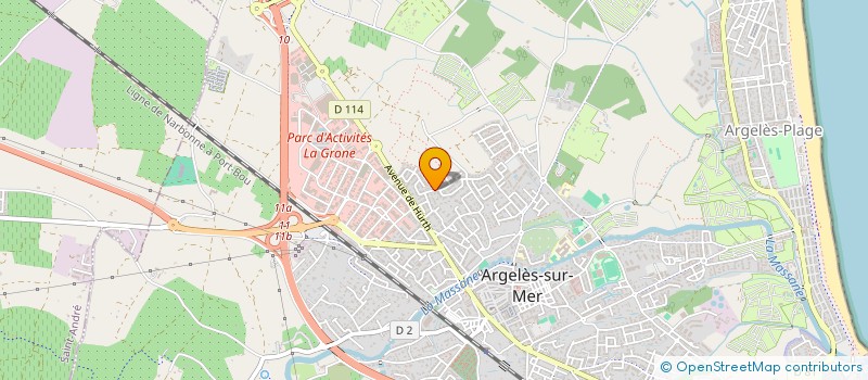 localisation de l'entreprise TOHATOHA PLACE LIEU DE PARTAGE ET EDUCATION AU DEVELOPPEMENT DURABLE  ARGELES-SUR-MER