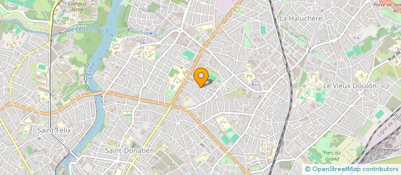 localisation de l'entreprise TOHE à NANTES
