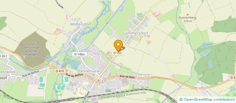 localisation de l'entreprise TOHIL à GOMMERSDORF