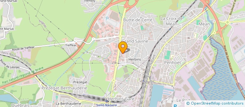 localisation de l'entreprise TOHORA  TRIGNAC