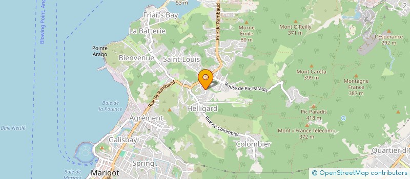 localisation de l'entreprise TOHS - M  SAINT-MARTIN