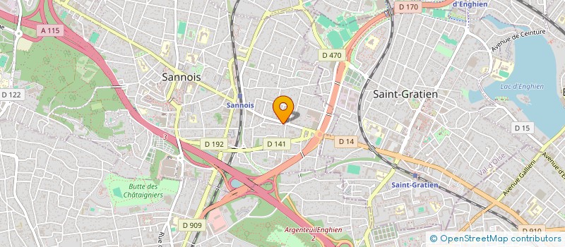 localisation de l'entreprise TOHTEM à SANNOIS