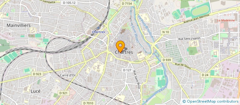 localisation de l'entreprise TOHU-BOHU à CHARTRES