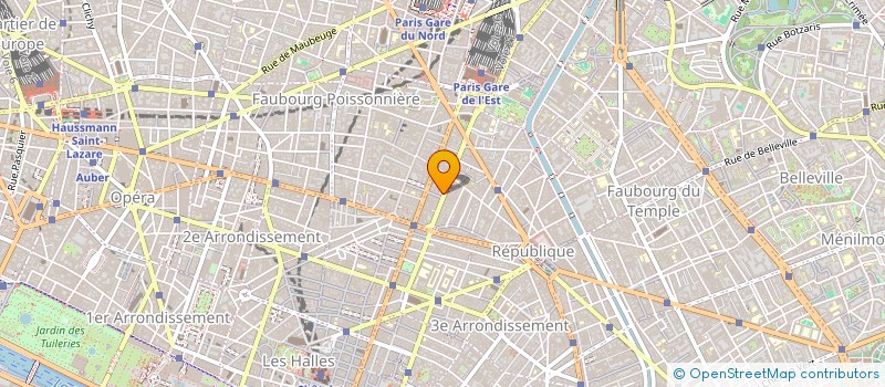 localisation de l'entreprise TOI ET MOI  PARIS