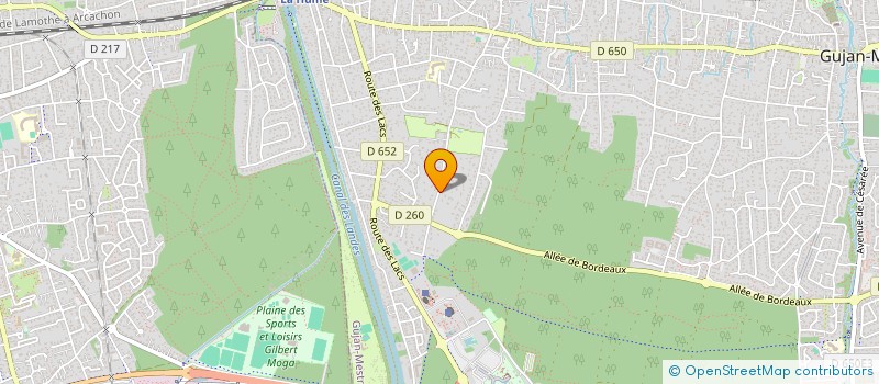 localisation de l'entreprise TOI ET MOI à GUJAN-MESTRAS