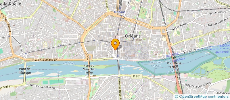 localisation de l'entreprise TOI ET NOUS SERVICES à ORLEANS