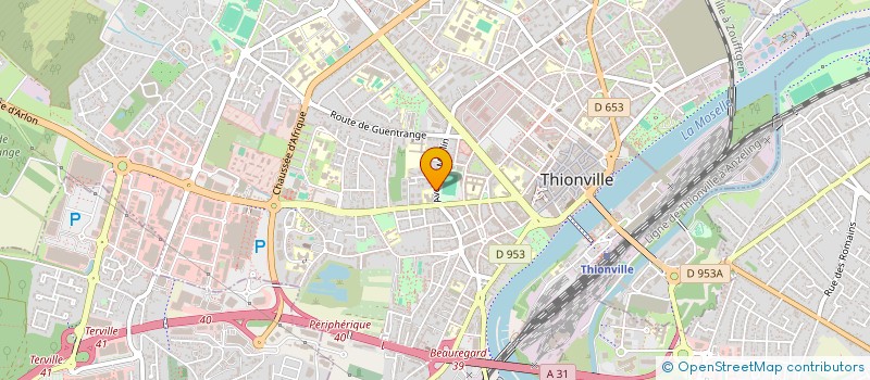 localisation de l'entreprise TOI&MOI à THIONVILLE