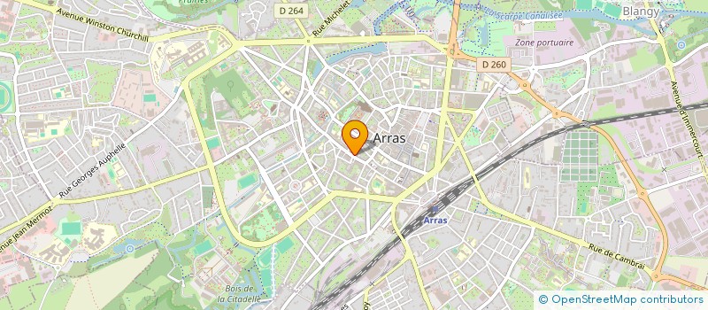 localisation de l'entreprise TOI & MOI à ARRAS