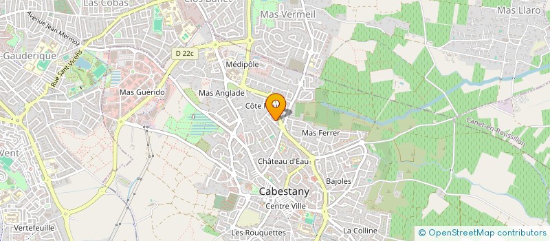 localisation de l'entreprise TOI & MOI  CABESTANY