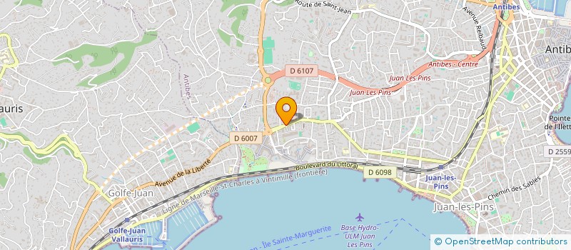 localisation de l'entreprise TOI & MOI à ANTIBES