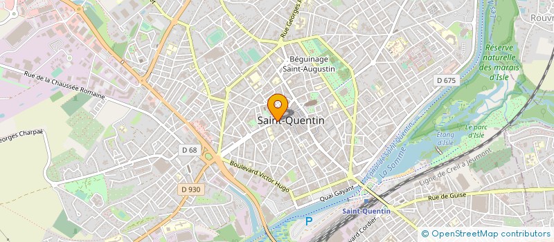 localisation de l'entreprise TOI MOI ET LES FILLES à SAINT-QUENTIN
