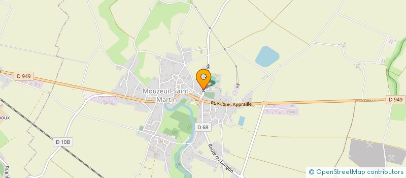 localisation de l'entreprise TOI, MOI, SOUS UN TOIT  MOUZEUIL-SAINT-MARTIN