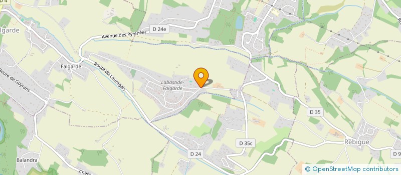 localisation de l'entreprise TOI NOUS  LACROIX-FALGARDE