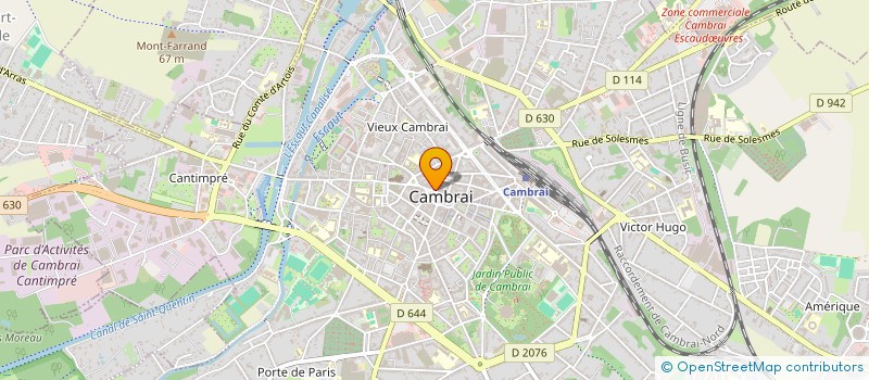 localisation de l'entreprise TOI PLUS MOI  CAMBRAI