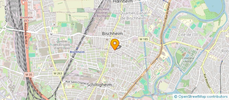 localisation de l'entreprise TOI TOI TOI  BISCHHEIM