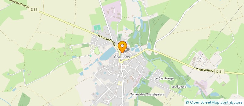 localisation de l'entreprise TOI TOIT MOI à COULLONS