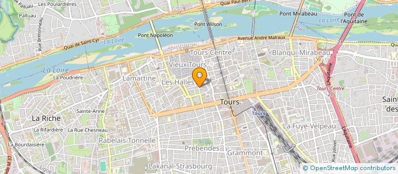 localisation de l'entreprise TOILADRA INDIVISION MONTRIOU à TOURS