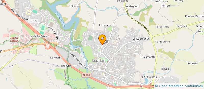 localisation de l'entreprise TOILE ET PATINE à MUZILLAC