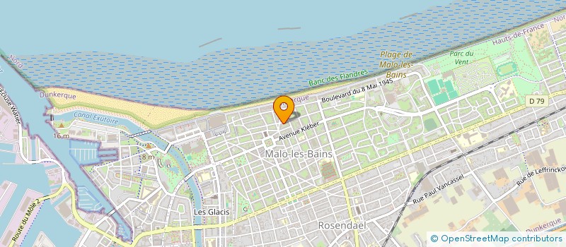 localisation de l'entreprise TOILECO à DUNKERQUE