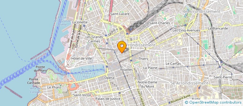localisation de l'entreprise TOILES DU NORD à MARSEILLE