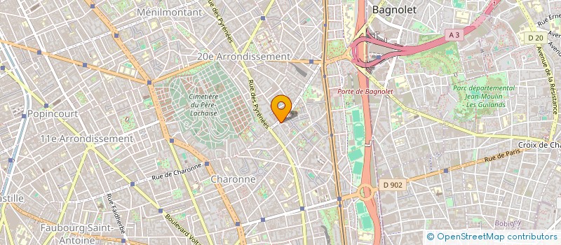 localisation de l'entreprise TOILETTAGE CLAVE  PARIS