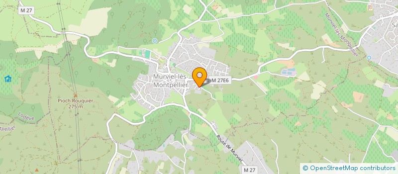 localisation de l'entreprise TOILLON ENTREPRISE  MURVIEL-LES-MONTPELLIER