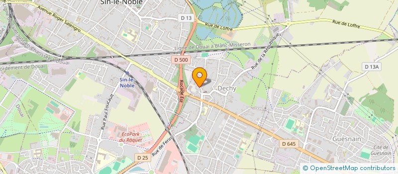 localisation de l'entreprise TOIMONTOIT à DECHY