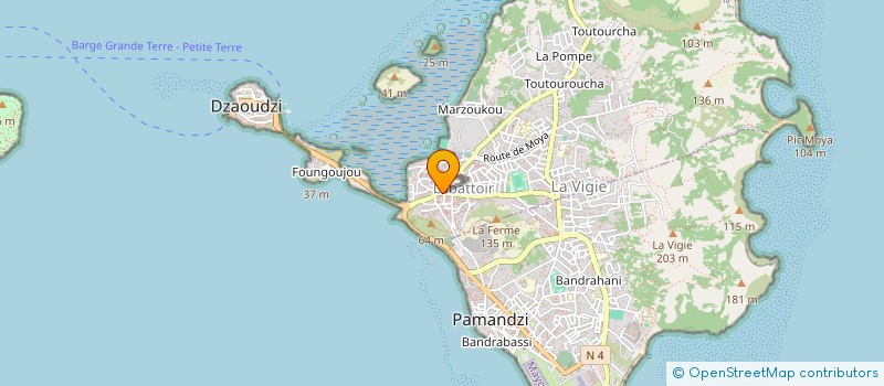 localisation de l'entreprise TOIRIKAT KADRI DE DZAOUDZI-LABATTOIR à DZAOUDZI
