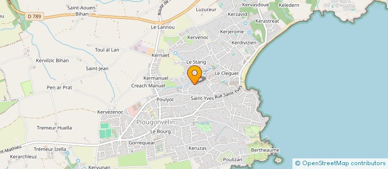 localisation de l'entreprise TOISON D'OR  PLOUGONVELIN