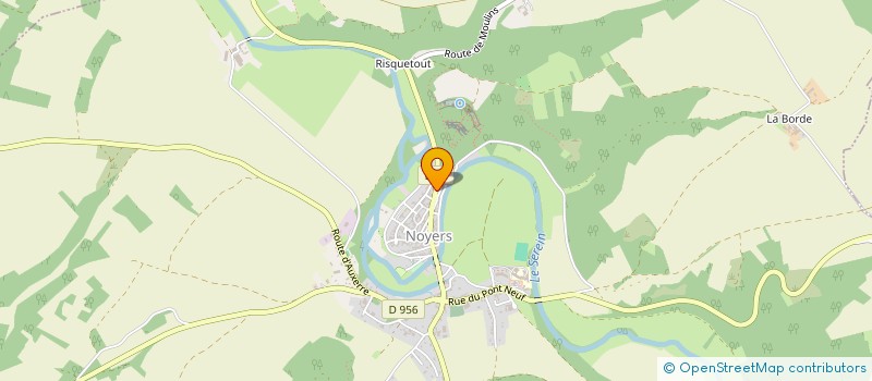 localisation de l'entreprise TOISON D'OR - NOYERS SUR SEREIN à NOYERS