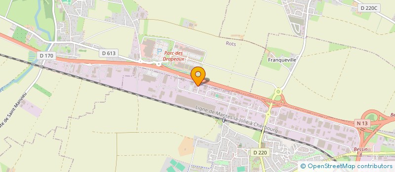 localisation de l'entreprise TOIT.0  CARPIQUET