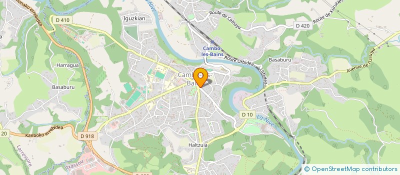 localisation de l'entreprise TOIT 2 REVE  URRUGNE