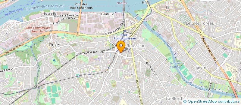 localisation de l'entreprise TOIT A MOI  REZE