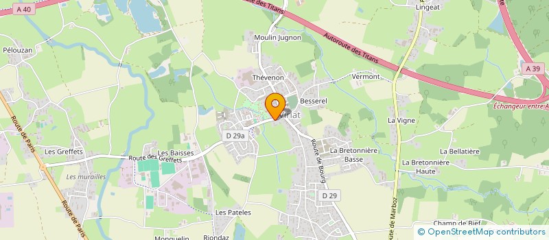 localisation de l'entreprise TOIT AND SUN  VIRIAT