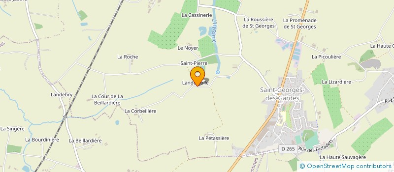 localisation de l'entreprise TOIT DE L'ANJOU  CHEMILLE-EN-ANJOU