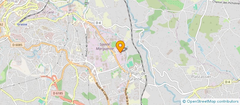 localisation de l'entreprise TOIT ET BOIS à GRASSE