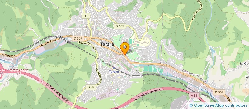 localisation de l'entreprise TOIT ET MOI  TARARE