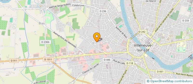 localisation de l'entreprise TOIT ET MOI  BIAS