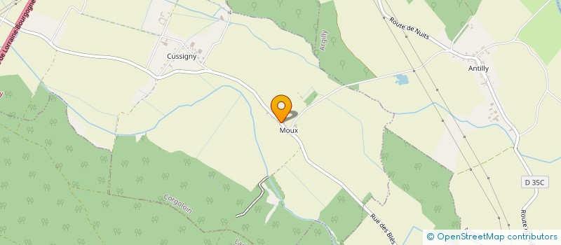 localisation de l'entreprise TOIT ET MOI  CORGOLOIN