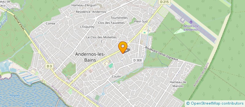 localisation de l'entreprise TOIT ET MOI  ANDERNOS-LES-BAINS