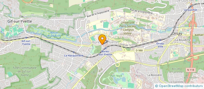 localisation de l'entreprise TOIT & MOI à BURES-SUR-YVETTE