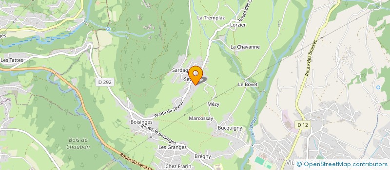 localisation de l'entreprise TOIT & MOI à VIUZ-EN-SALLAZ