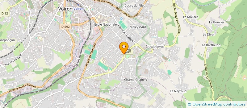 localisation de l'entreprise TOIT & MOI  COUBLEVIE